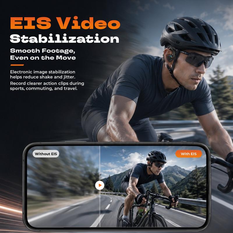 VisionAir Pro - Smart Camera Bone Conduction Headset