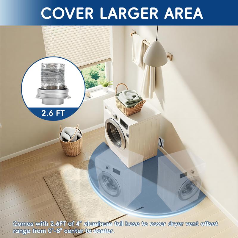 FLOXOL MagSnap Pro - Magnetic Dryer Vent Connector Kit